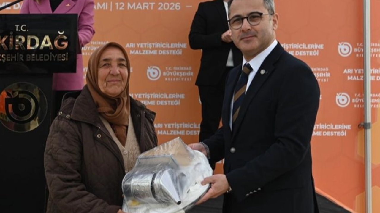 Tekirdağ'da arıcılığa Büyükşehir desteği
