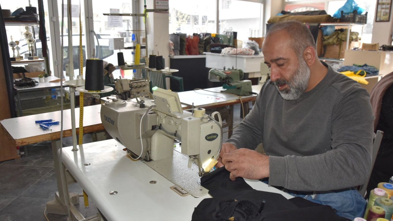 Terzilerde bayram yoğunluğu