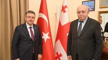 Trabzon'da Başkan Genç’ten Gürcistan Başkonsolosluğu'na taziye ziyareti