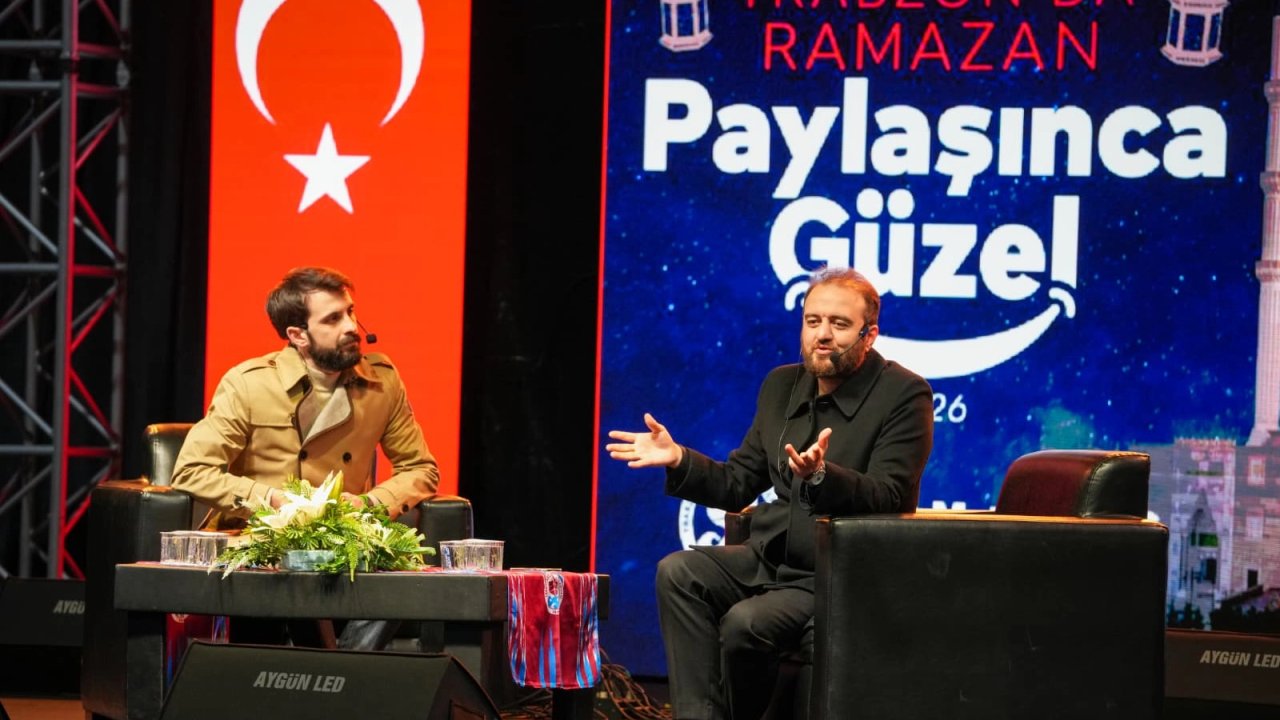 Trabzon’da Ramazan Sohbetlerinde birlik vurgusu