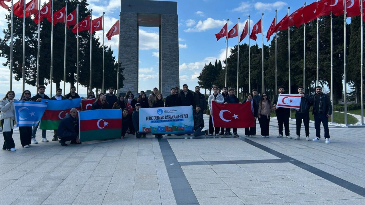 Türk Dünyası öğrencileri Çanakkale'de buluştu