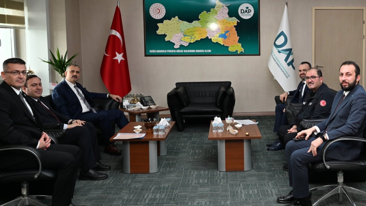 Vali Bozkurt’tan Erzurum Valiliği ve DAP’a ziyaret