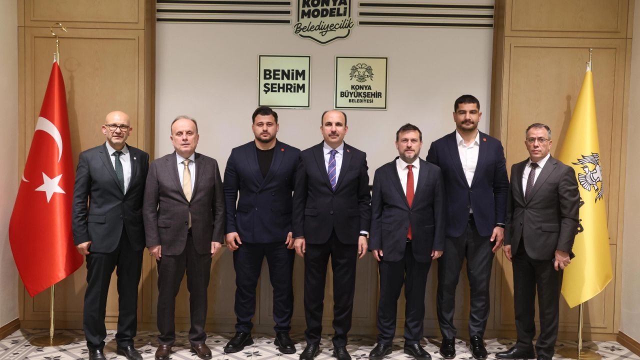 13. kez Avrupa Şampiyonu'ndan Konya'ya ziyaret