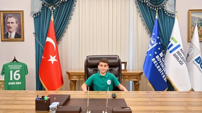 23 Nisan’da Büyükşehir'de başkanlık koltuğu çocukların oldu