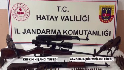 25 ilde silah operasyonu: 404 gözaltı!