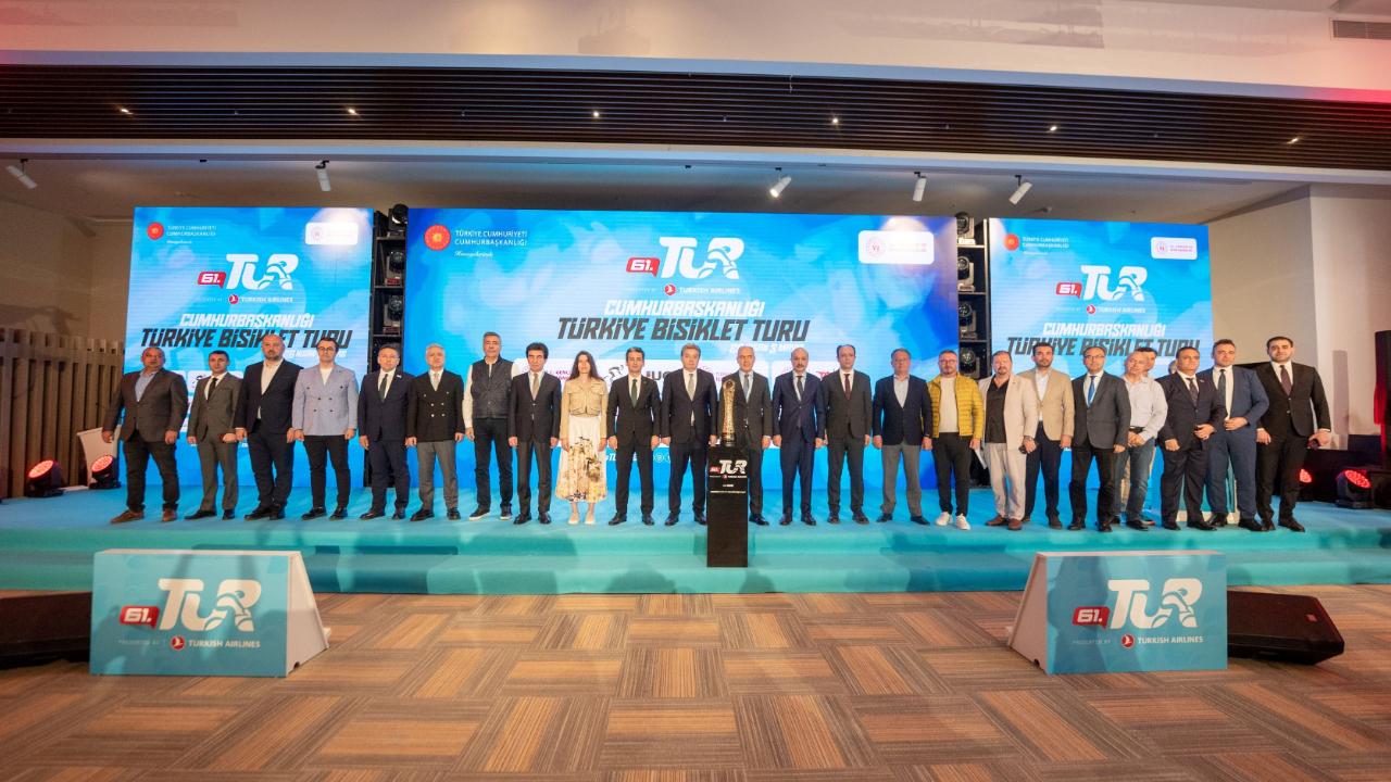 61. Cumhurbaşkanlığı Türkiye Bisiklet Turu heyecanı başlıyor