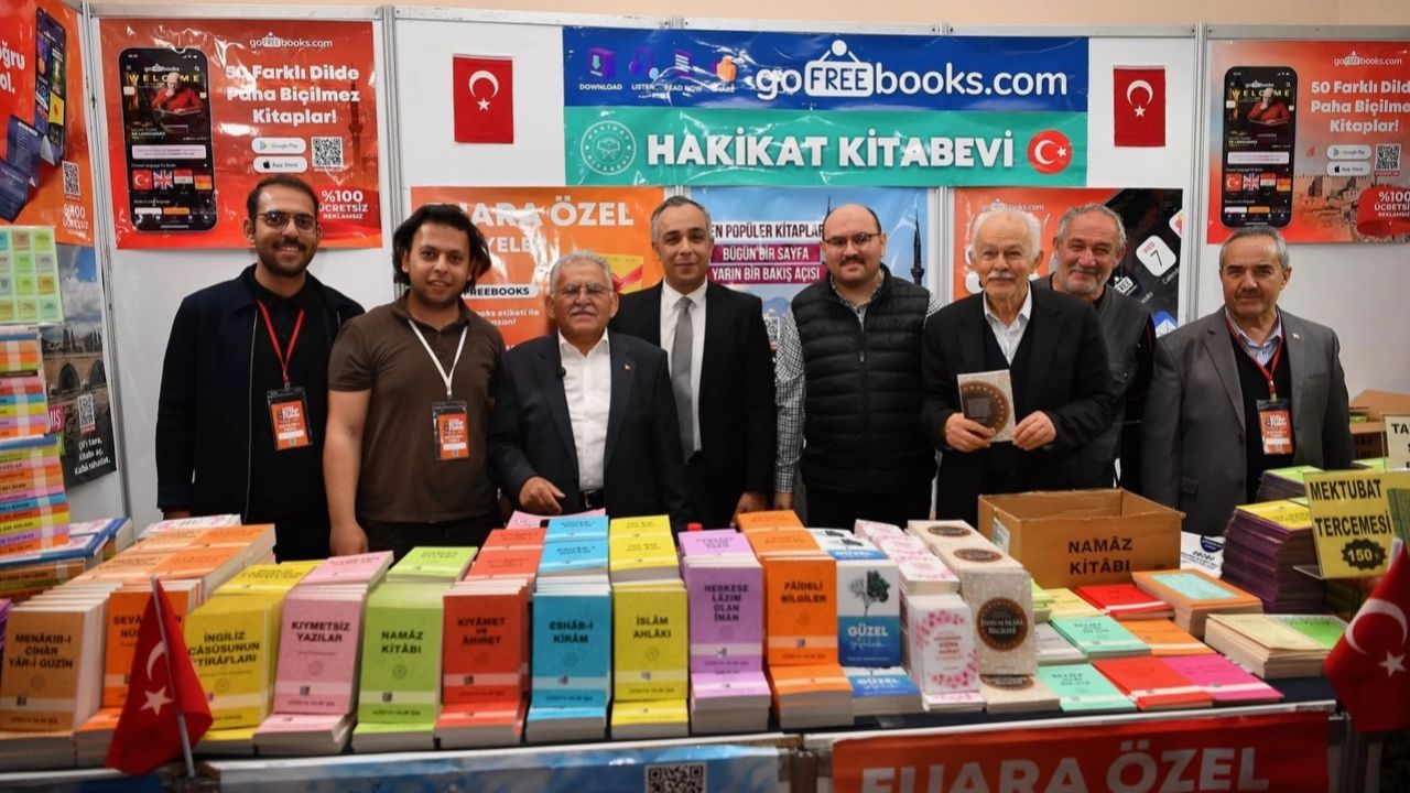 8'inci Kayseri Kitap Fuarı'na büyük ilgi