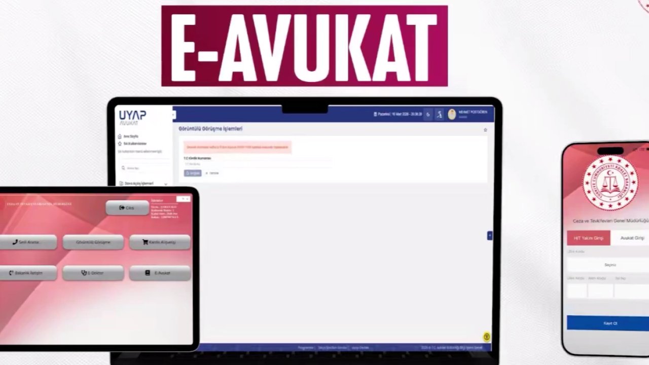 Adalette dijital dönüşüm... "e-Avukat" uygulaması devrede