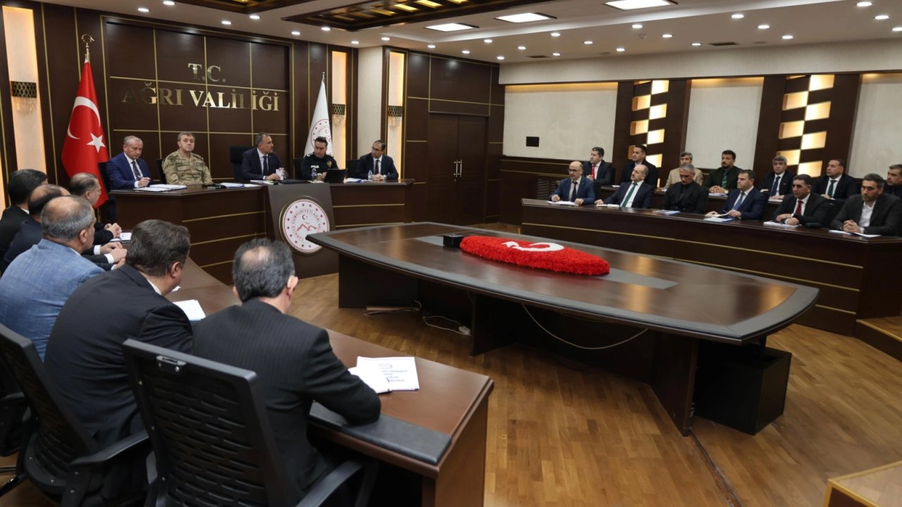 Ağrı’da okul ve yurt güvenliği masaya yatırıldı