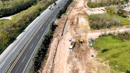 Alikahya TEM Bağlantı Yolu tam sürat