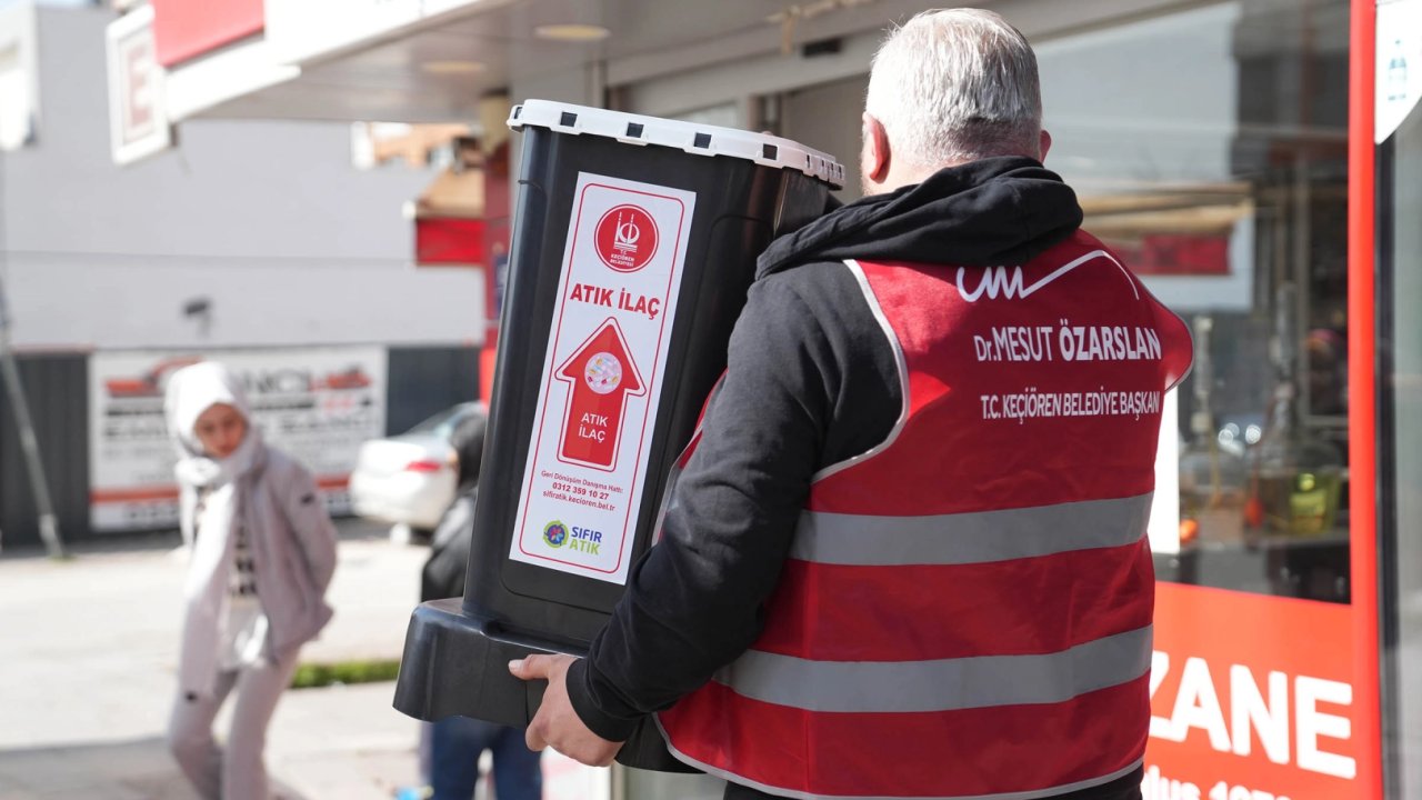 Ankara Keçiören’de doğa ve insan sağlığı korunuyor