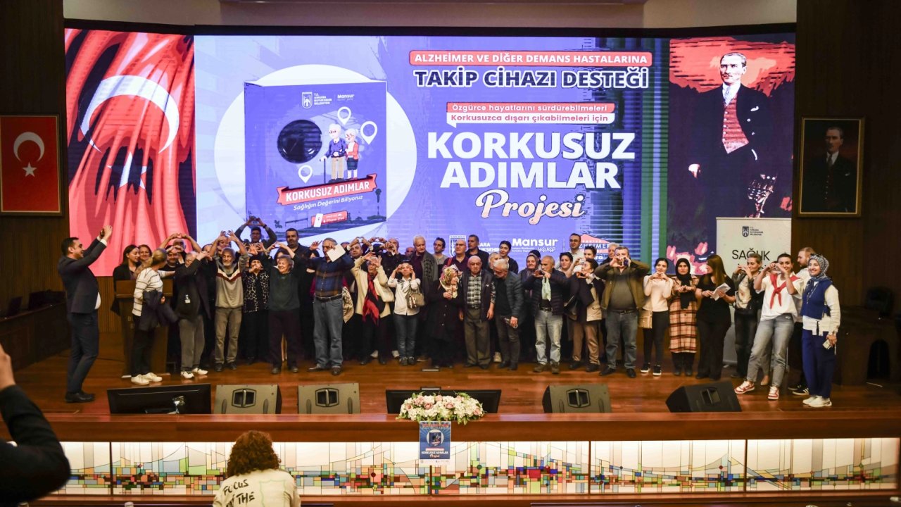 Ankara’da alzheimer ve demans hastalarına ‘Korkusuz Adımlar’ Desteği”