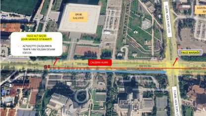 Antalya'da bu yol trafiğe kapatılacak