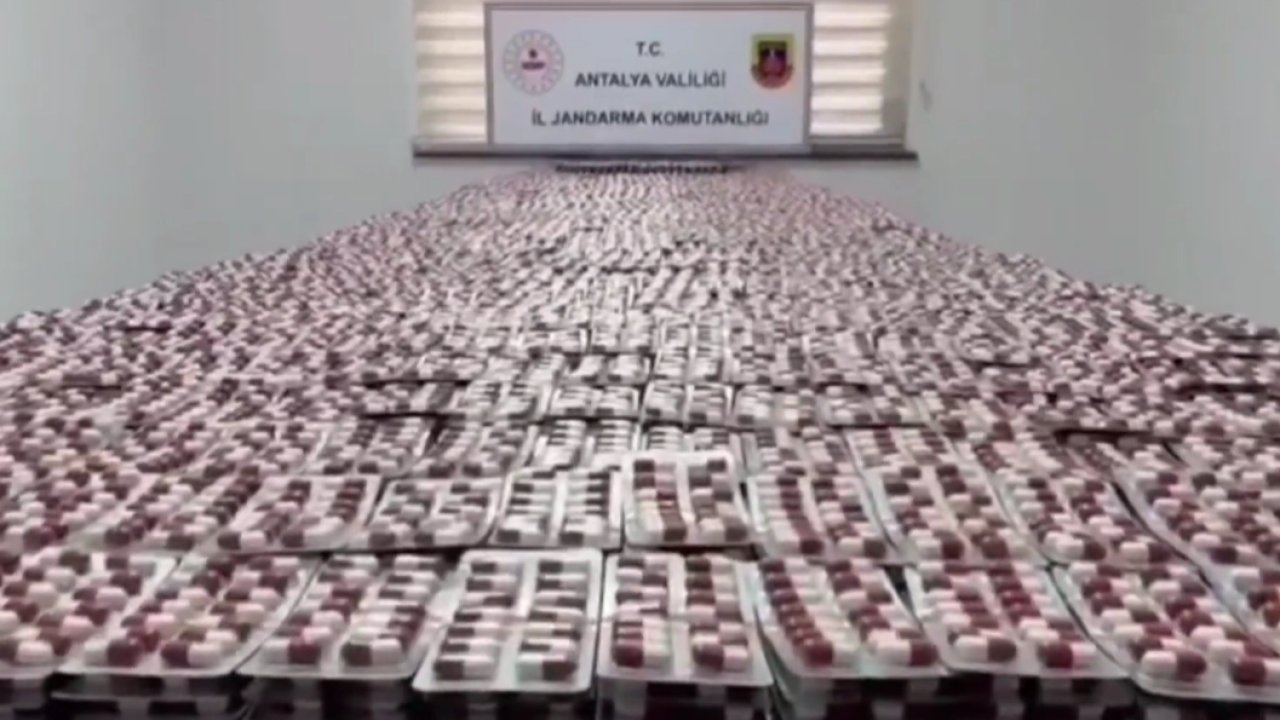 Antalya’da dev uyuşturucu operasyonu: 5 tutuklama