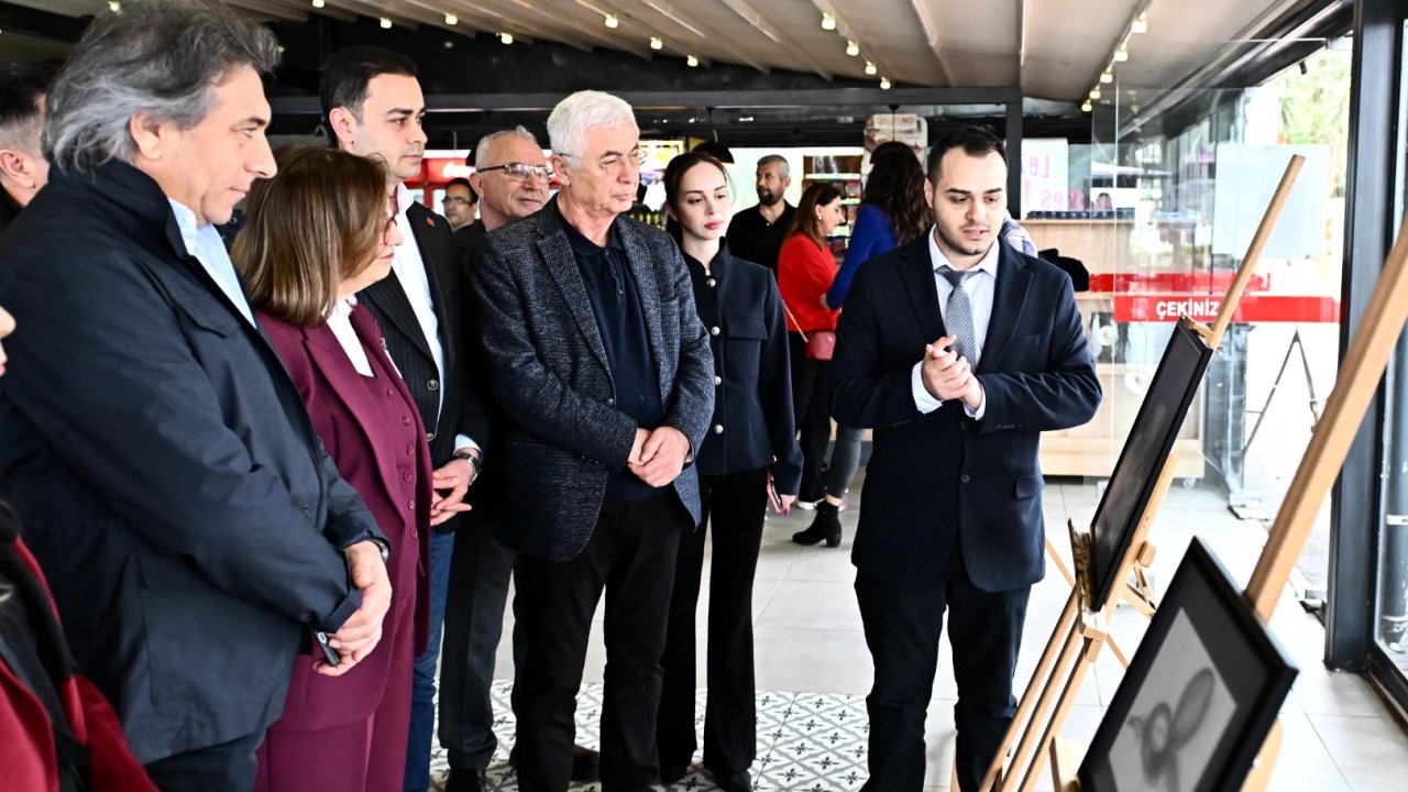 Antalya'da Engelsiz Kafe’de anlamlı sergi