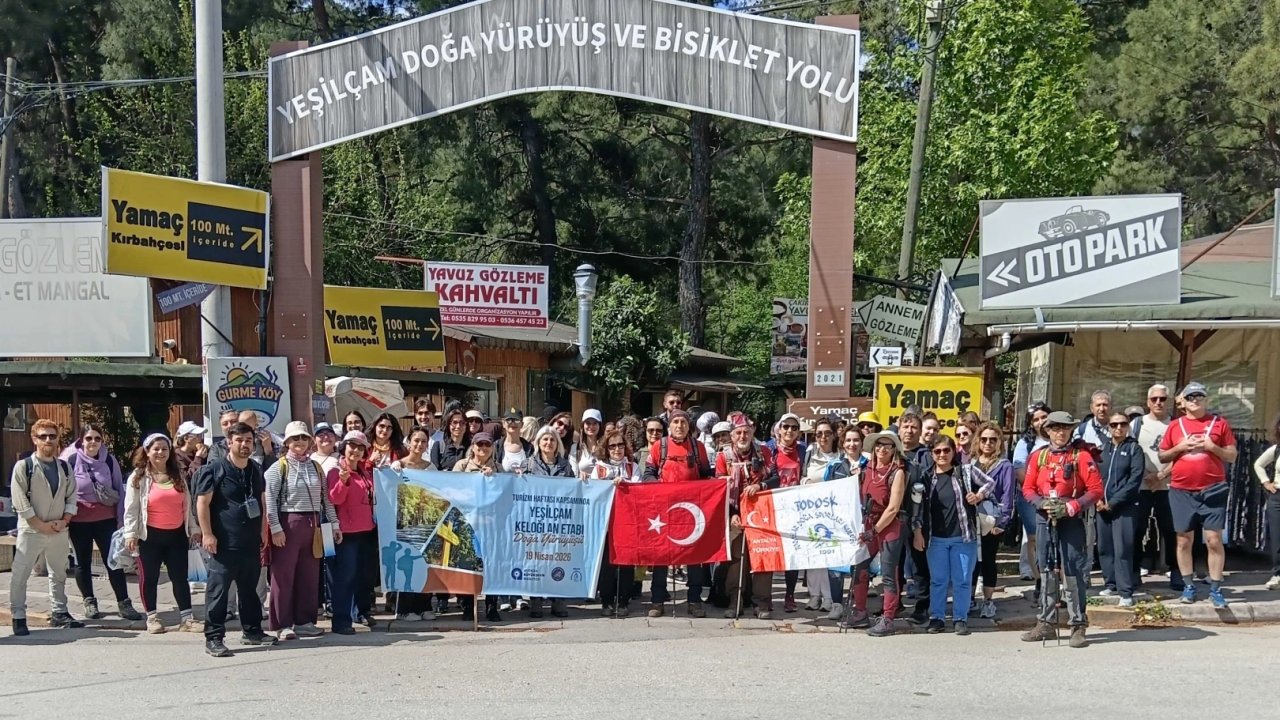 Antalya’da yeşilçam doğa yürüyüşü
