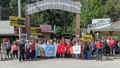 Antalya’da yeşilçam doğa yürüyüşü