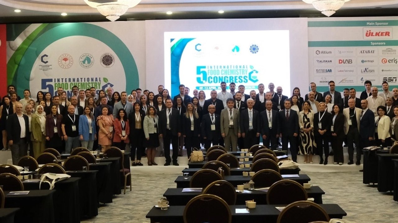 Antalya’daki 5. Uluslararası Gıda Kimyası Kongresi'nde akıllı teknolojiler öne çıktı