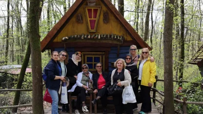 Baharın en güzel hali Ormanya’da yaşanıyor