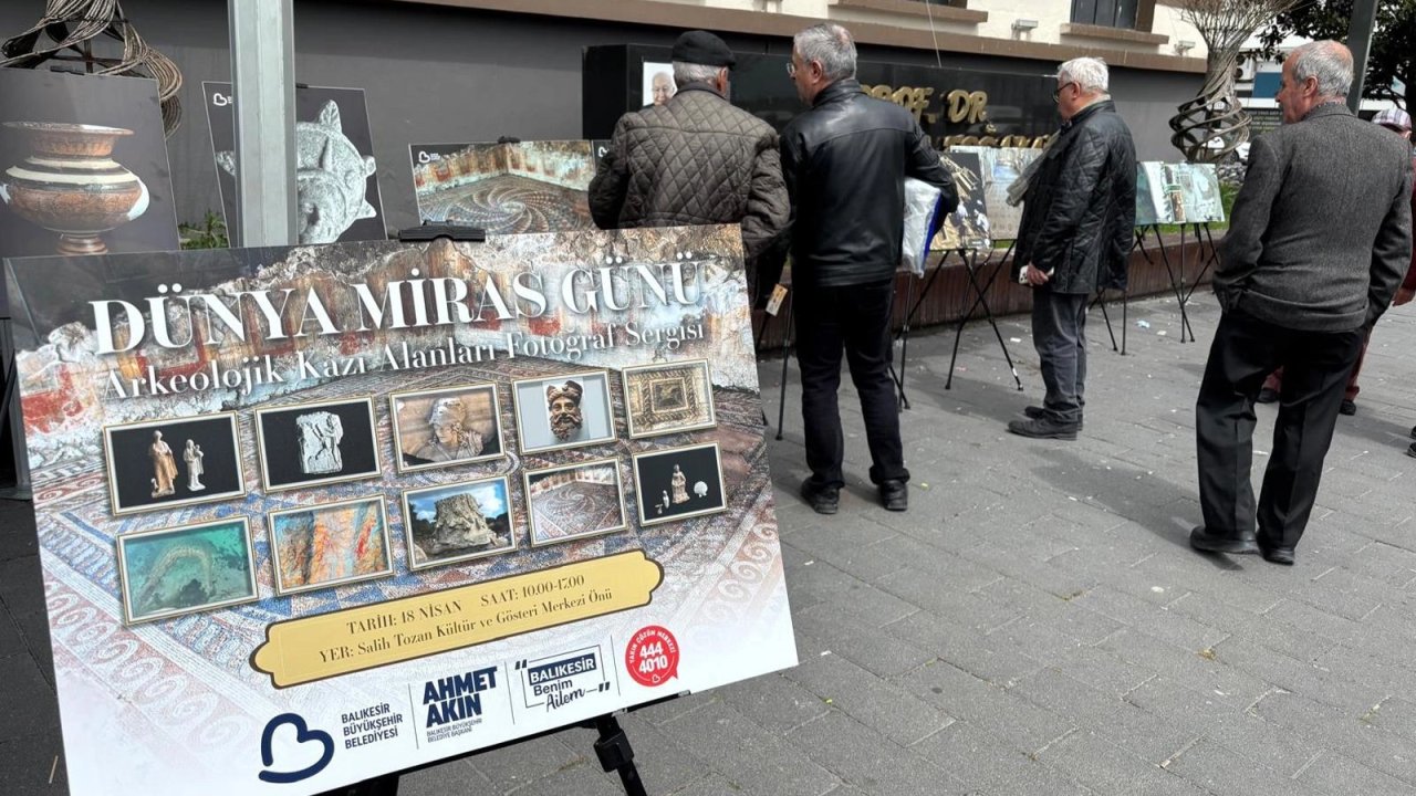 Balıkesir’de Arkeolojik Miras Sergisi geçmişin izlerini günümüze taşıdı