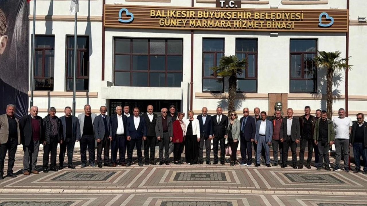 Balıkesir’de muhtarlarla güçlü iletişim