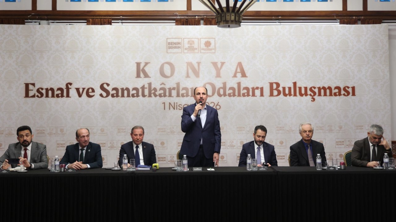 Başkan Altay KONESOB'da esnaf istişaresinde