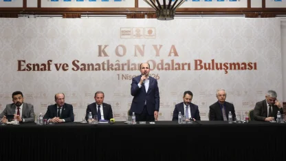 Başkan Altay KONESOB'da esnaf istişaresinde