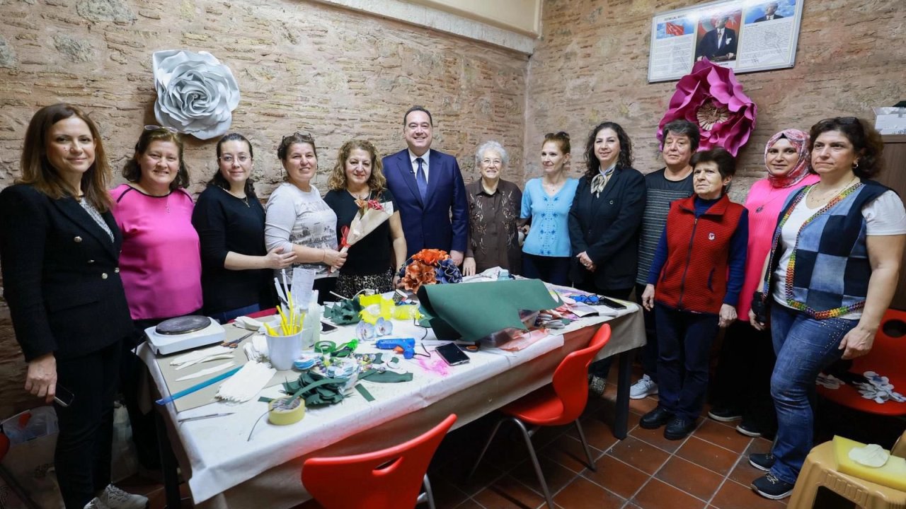 Başkan Dutlulu'dan MASMEK atölyelerine ziyaret