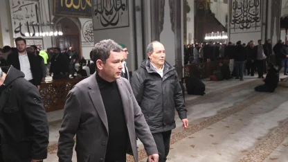 Başkan Erkan Aydın Bursa'da fetih duasına katıldı