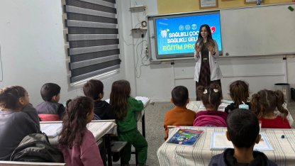 Batman'da minik kalplere hijyen eğitimi