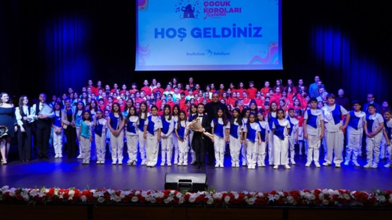 Beylikdüzü Çocuk Koroları Festivali'ne görkemli kapanış