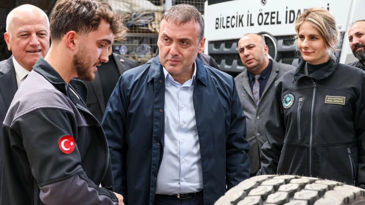 Bilecik'te Vali Sözer ulaşım yatırımlarını yerinde inceledi