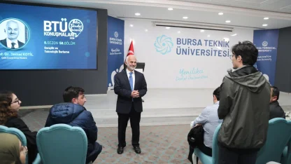 BTÜ Konuşmaları’nda Prof. Dr. Temel Kotil gençlerle buluştu