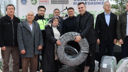 Bursa Büyükşehir'den çiftçiye hayat veren destek