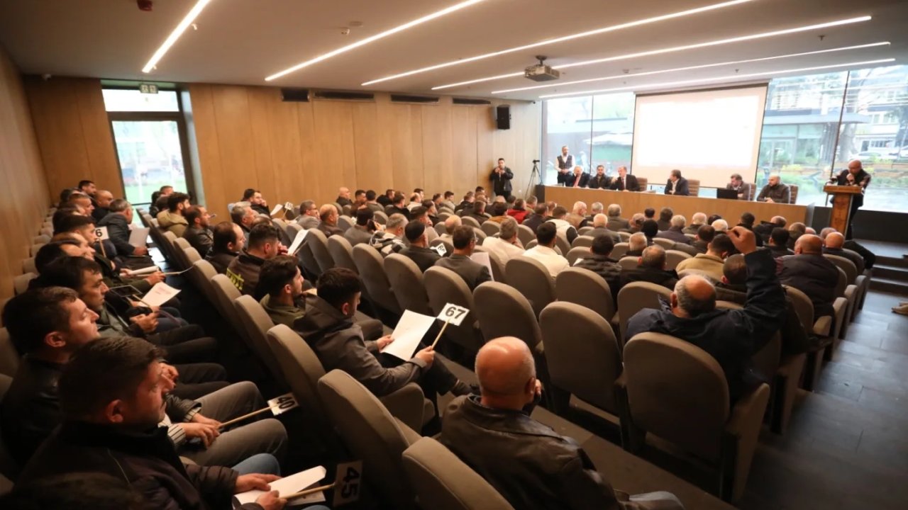 Bursa İnegöl Hayvan Pazarın'da kotra ihalesi yapıldı