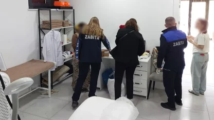 Bursa İnegöl Zabıtası'ndan güzellik salonlarına denetim