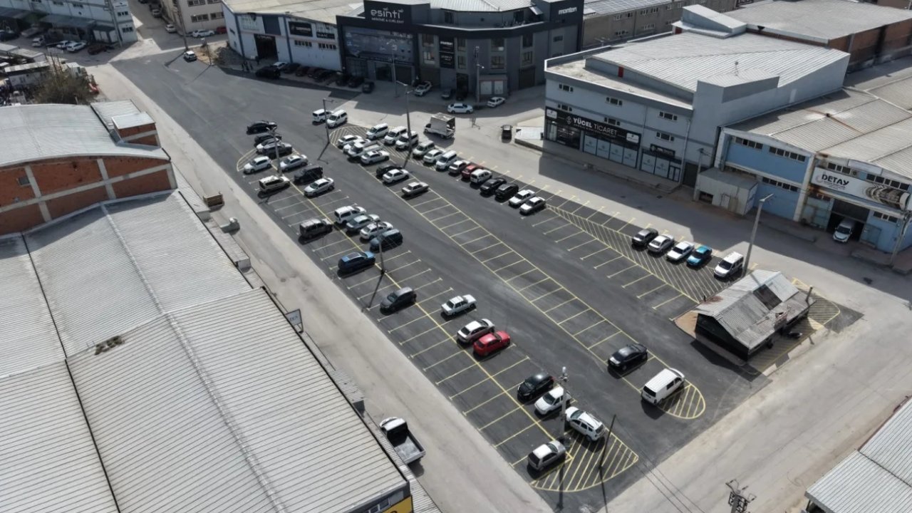 Bursa İnegöl’de 127 araçlık ücretsiz otopark