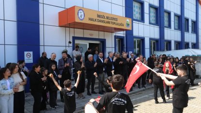 Bursa İnegöl'de Başkan Taban’dan Halk Dansları'na ziyaret