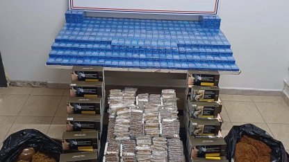 Bursa İnegöl’de binlerce kaçak tütün operasyonu