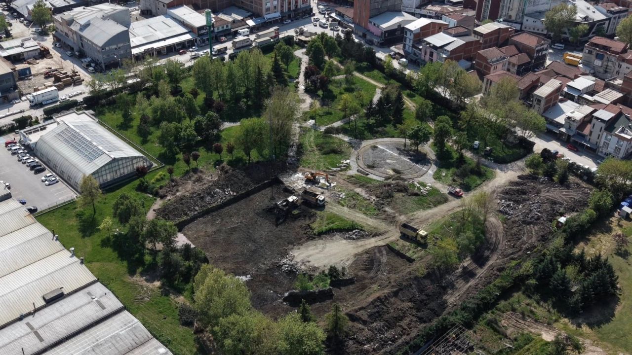 Bursa İnegöl'de yeni yaşam alanı oluşuyor