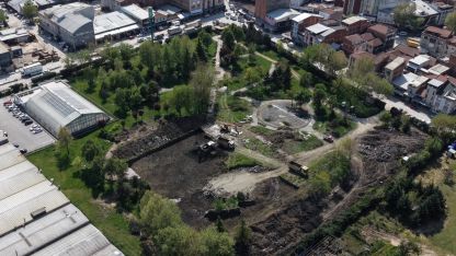 Bursa İnegöl'de yeni yaşam alanı oluşuyor