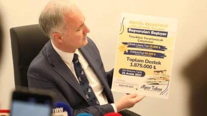 Bursa İnegöl'den 2 milyon TL’lik akademik destek