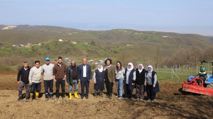 Bursa Nilüfer’de atıl araziler bereketleniyor