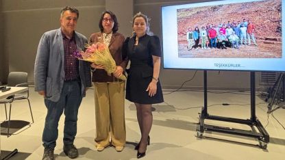 Bursa Nilüfer'de Gölyazı kazıları Pancar Deposu’nda anlatıldı