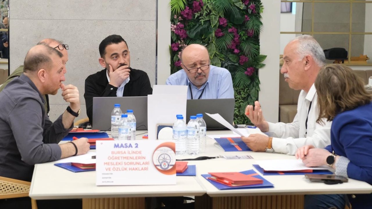 Bursa’da eğitim çalıştayı