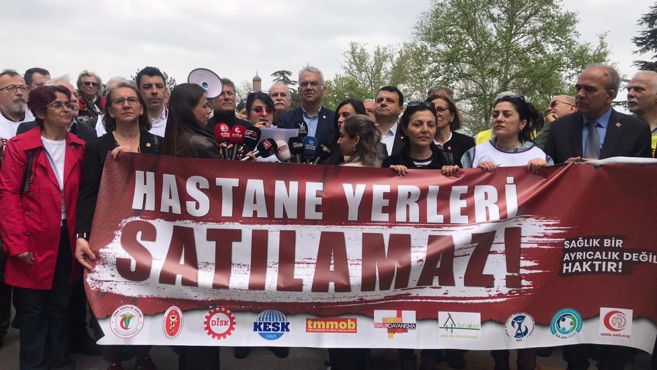 Bursa’da 'sağlıkta özelleştirme' tepkisi!