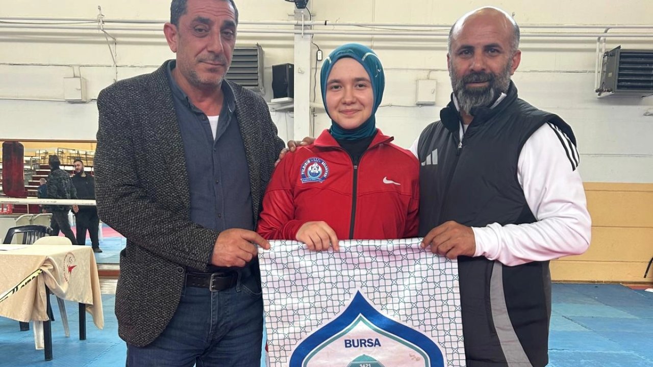 Bursalı Rümeysa, Yıldırım'ın milli gururu oldu