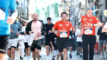 Bursa’nın kalbinde nefes kesen koşu