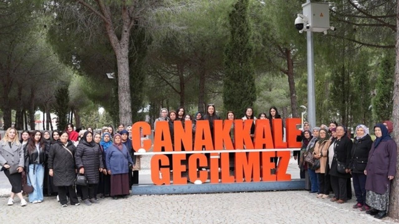 Çanakkale'de Çallı kadınlara Çanakkale yolculuğu