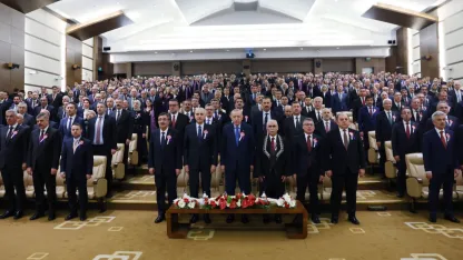 Cumhurbaşkanı Erdoğan Anayasa Mahkemesi'nin 64. yıl törenlerine katıldı